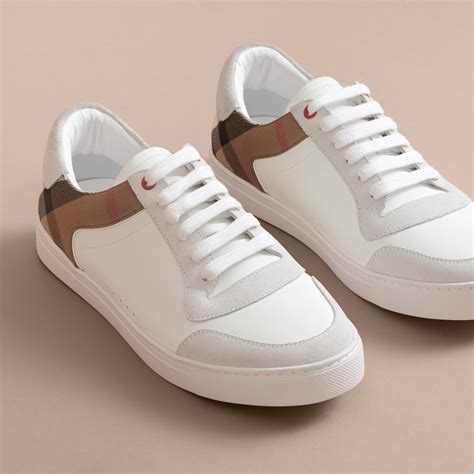 burberry white sneakers mens|burberry men sneakers outlet.